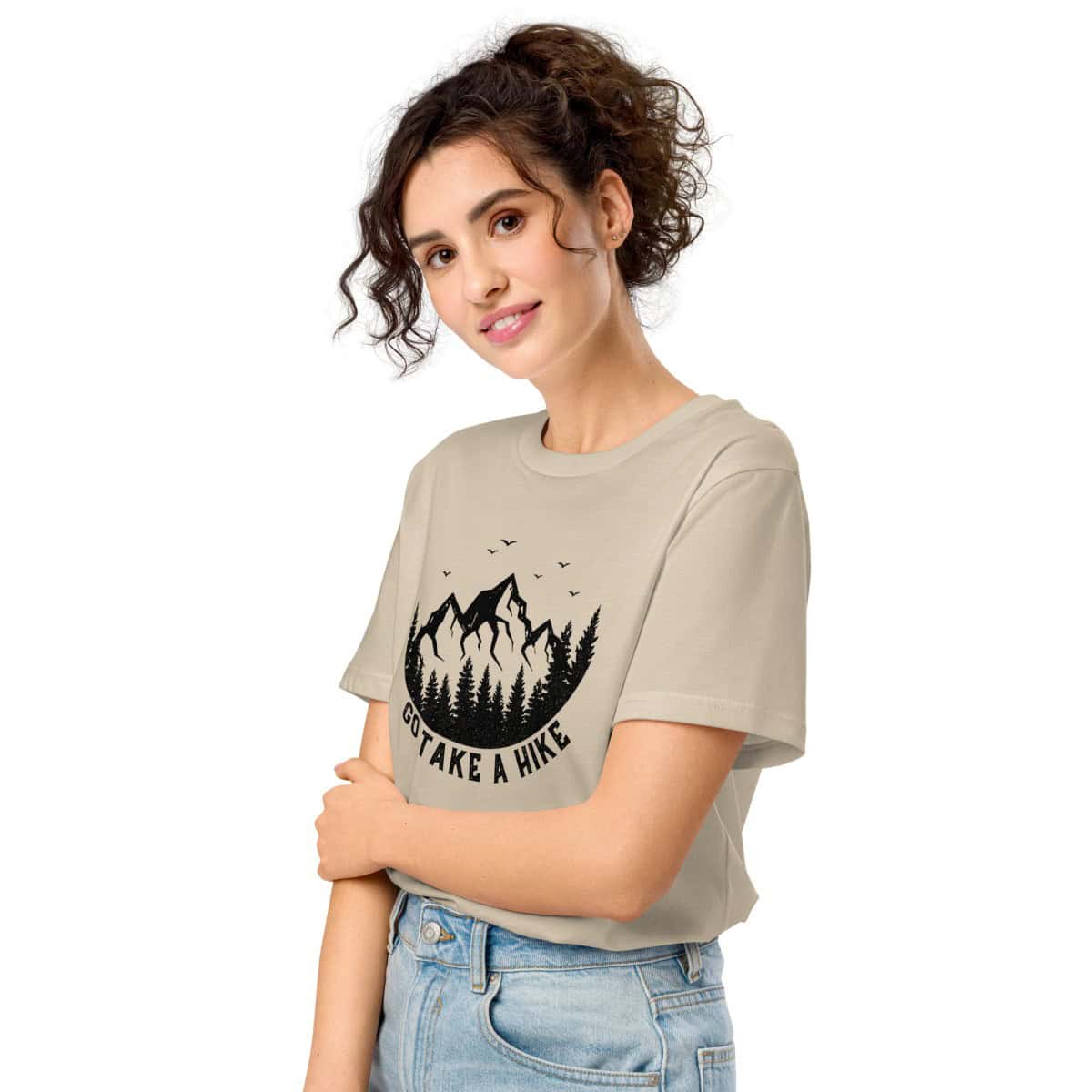 Go Take a Hike | Unisex organic mid-light t-shirt