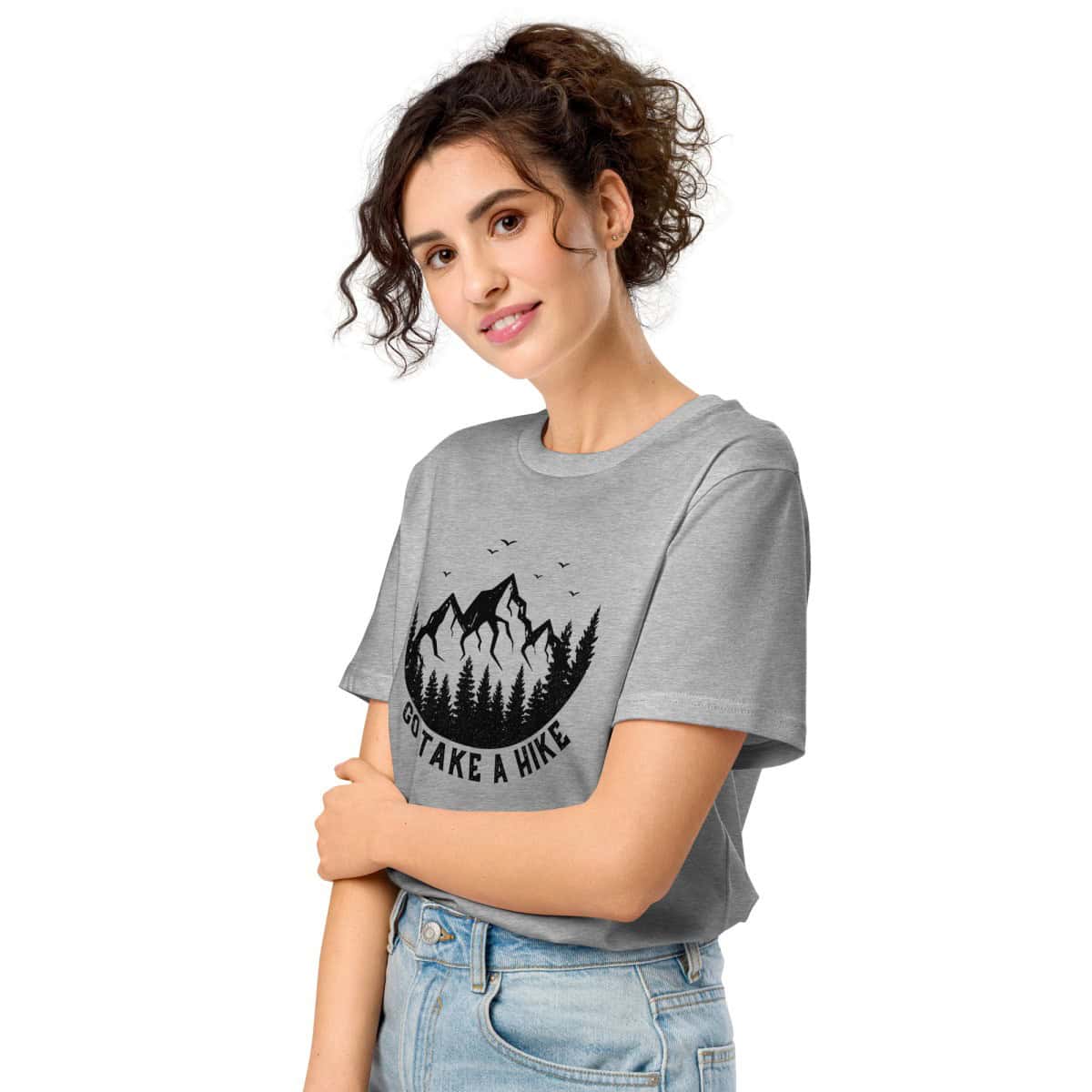 Go Take a Hike | Unisex organic mid-light t-shirt