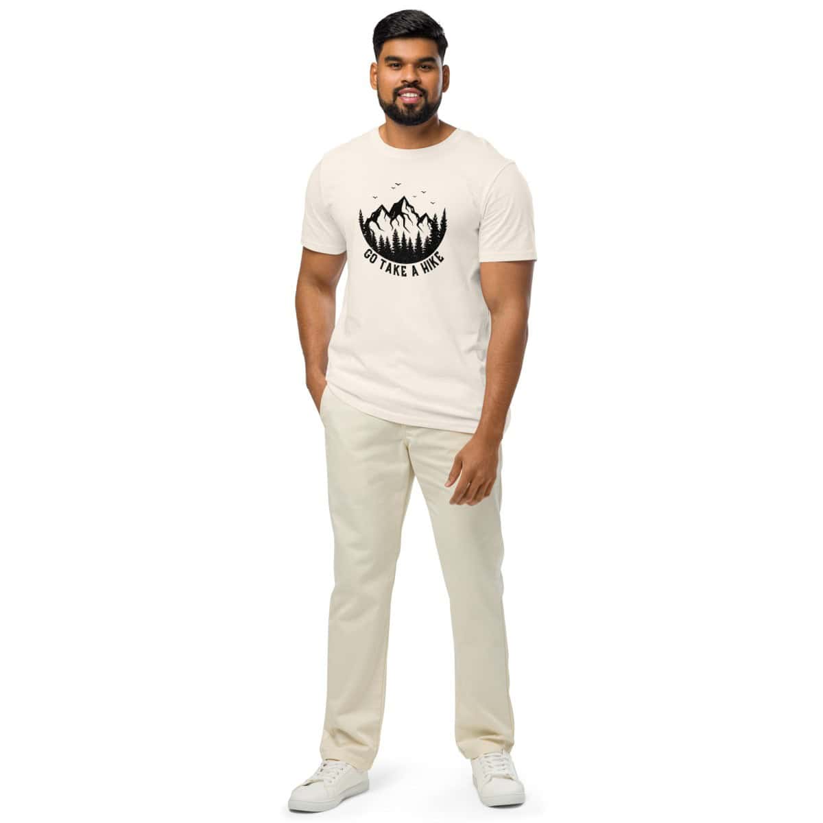 Go Take a Hike | Unisex organic mid-light t-shirt