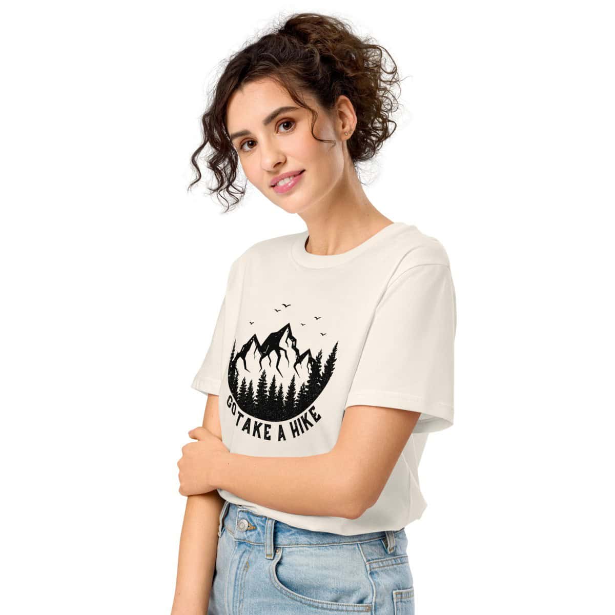 Go Take a Hike | Unisex organic mid-light t-shirt