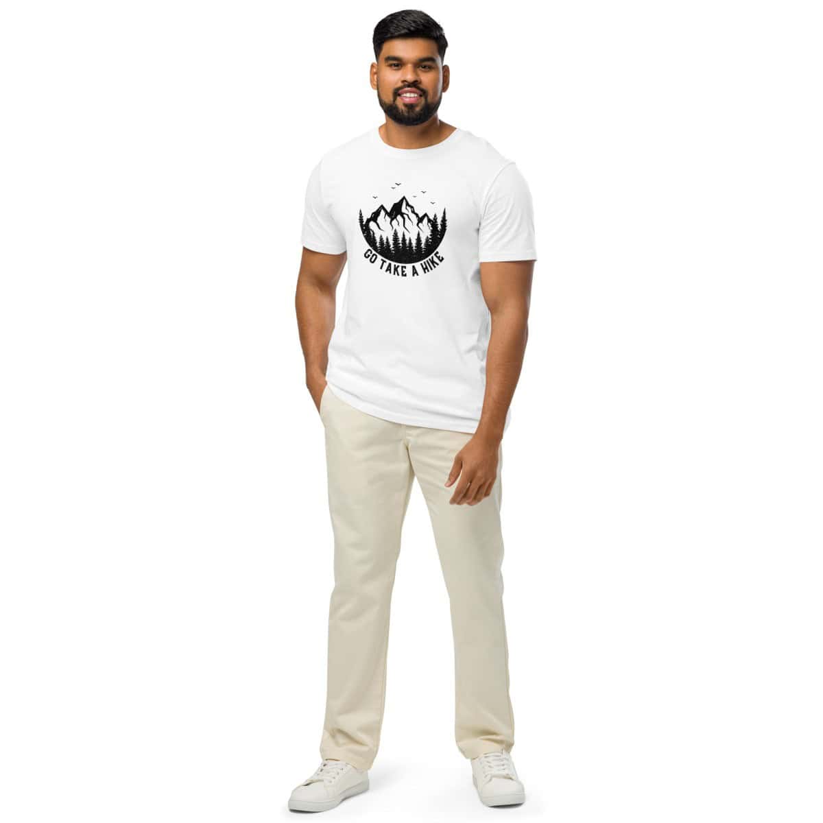 Go Take a Hike | Unisex organic mid-light t-shirt