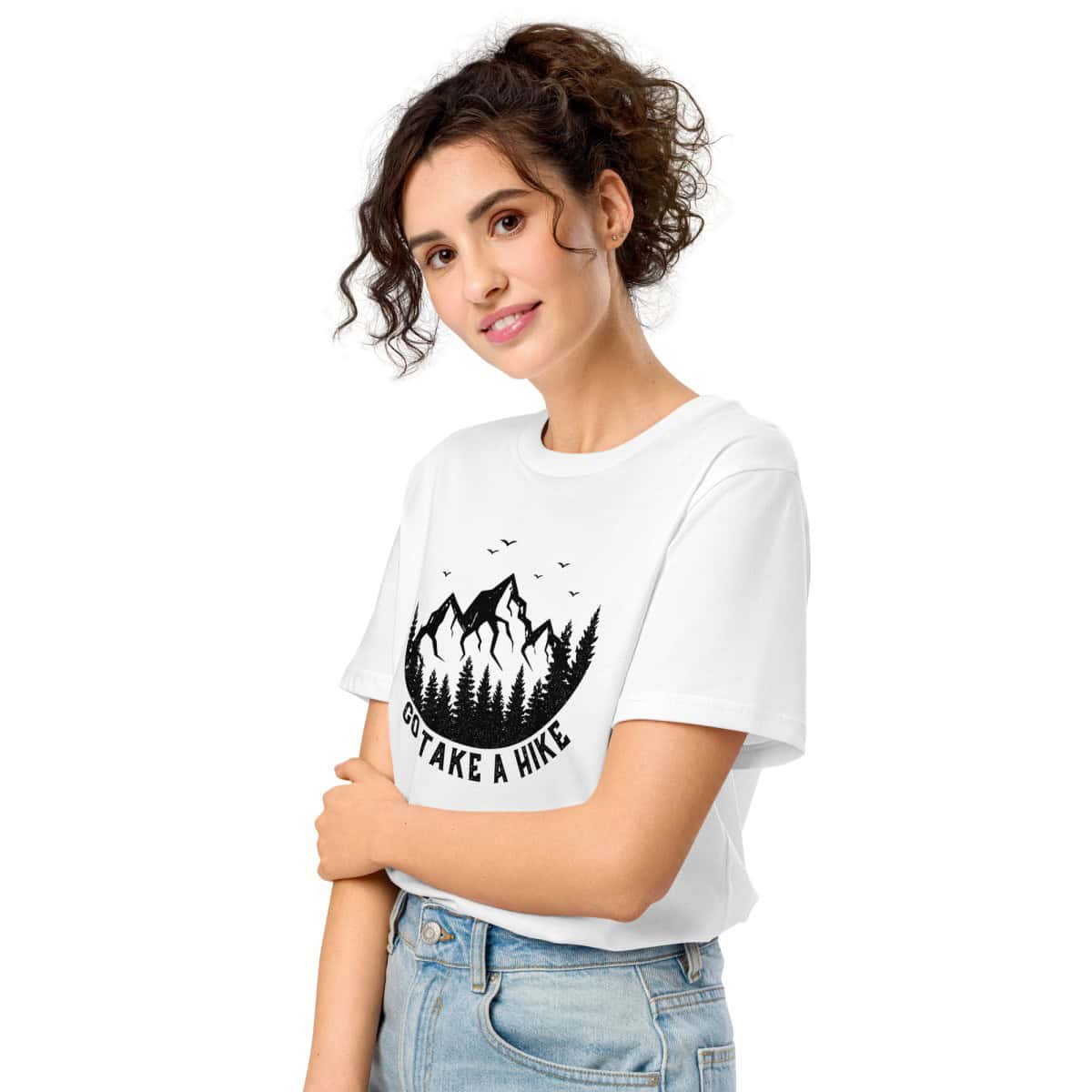 Go Take a Hike | Unisex organic mid-light t-shirt