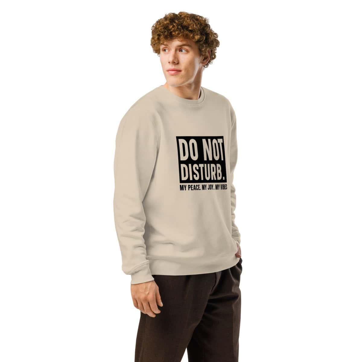 Do Not Disturb | Unisex organic mid-weight sweatshirt