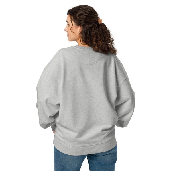Don't Talk to Me | Unisex organic oversized sweatshirt