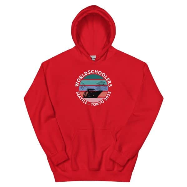 Unisex Hoodie | White font | Seattle-Tokyo