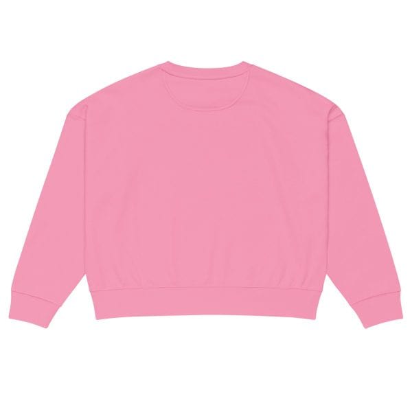 Women’s organic crew neck sweatshirt | White font | Seattle-Tokyo