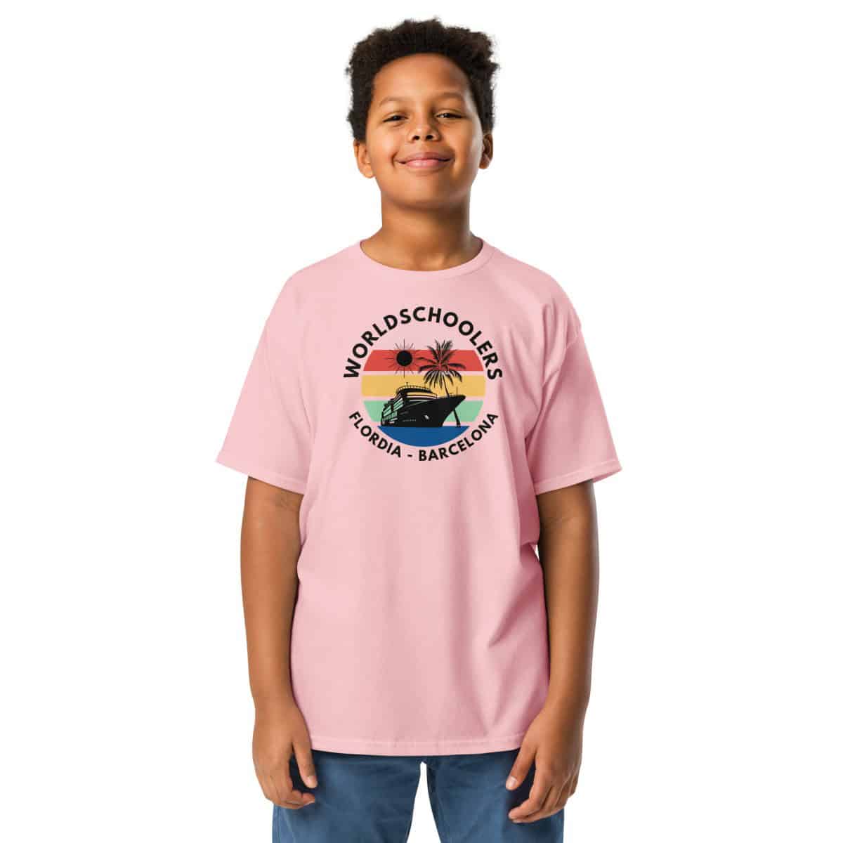 Mardi Gras Transatlantic 2025 | Youth classic tee | Black Font
