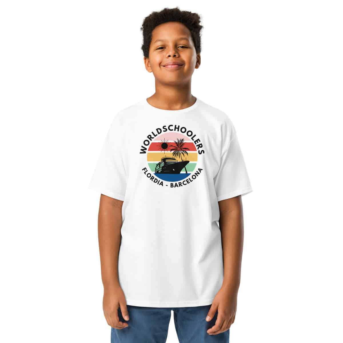 Mardi Gras Transatlantic 2025 | Youth classic tee | Black Font