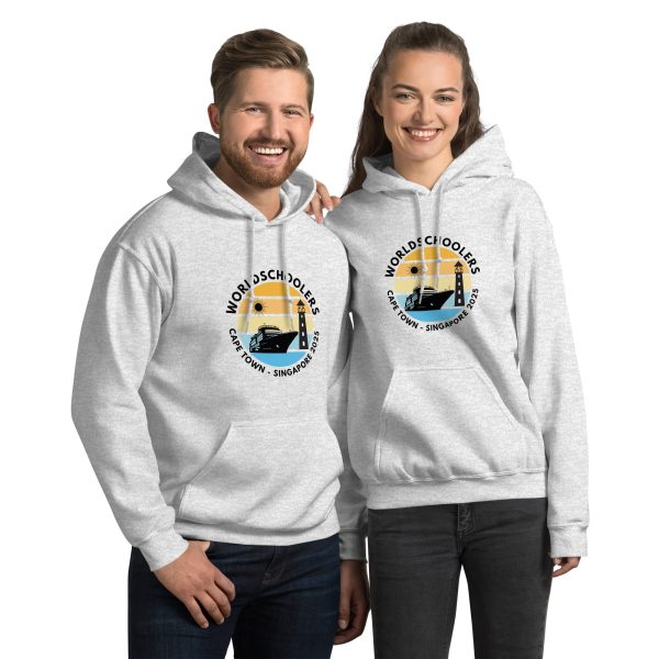Unisex Hoodie | Black Font | Cape Town - Singapore 2025