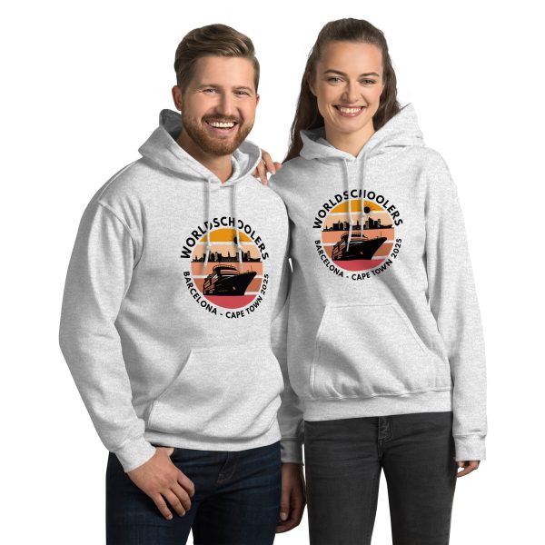 Unisex Hoodie | Black Font | Barcelona - Cape Town 2025