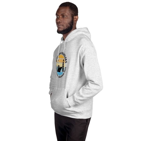 Unisex Hoodie | Black Font | Cape Town - Singapore 2025
