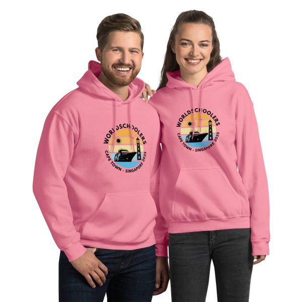 Unisex Hoodie | Black Font | Cape Town - Singapore 2025