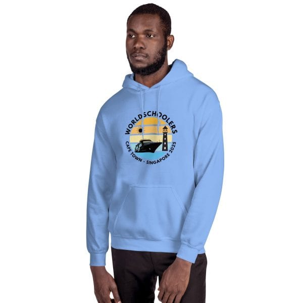 Unisex Hoodie | Black Font | Cape Town - Singapore 2025