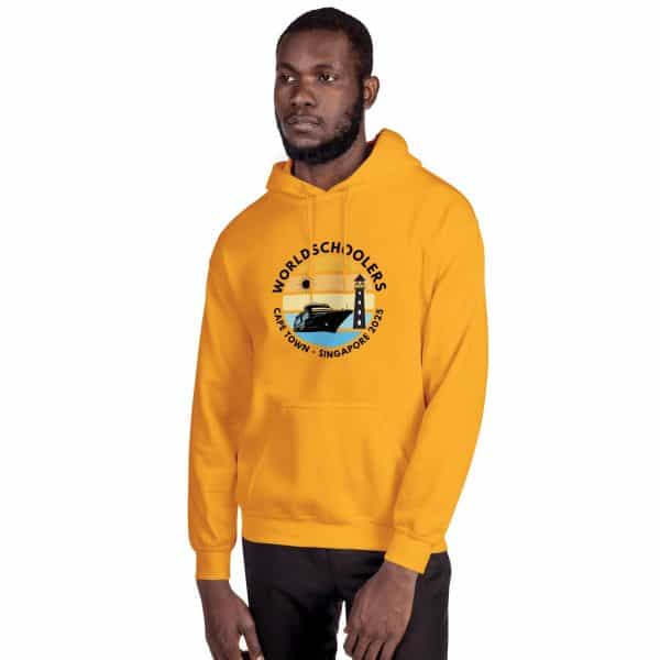 Unisex Hoodie | Black Font | Cape Town - Singapore 2025