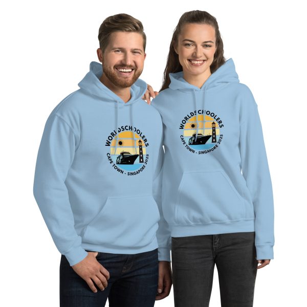 Unisex Hoodie | Black Font | Cape Town - Singapore 2025