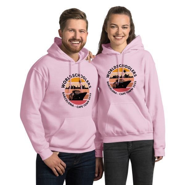 Unisex Hoodie | Black Font | Barcelona - Cape Town 2025