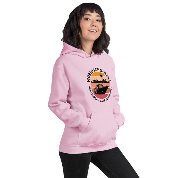 Unisex Hoodie | Black Font | Barcelona - Cape Town 2025