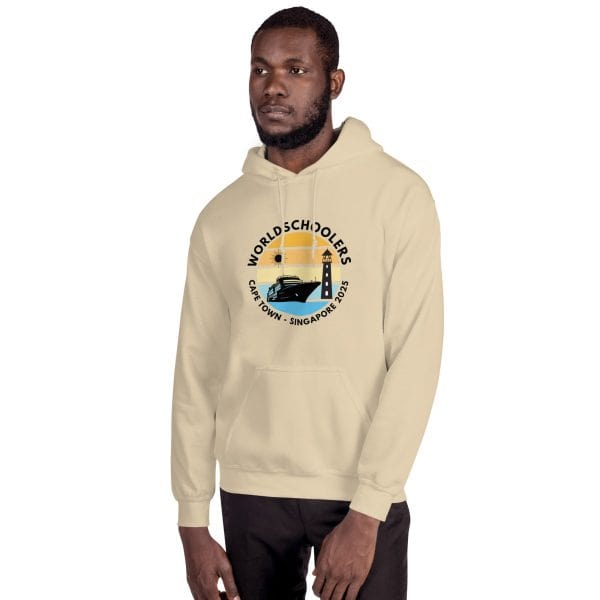 Unisex Hoodie | Black Font | Cape Town - Singapore 2025