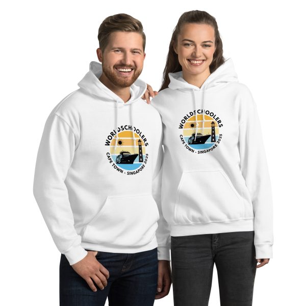 Unisex Hoodie | Black Font | Cape Town - Singapore 2025