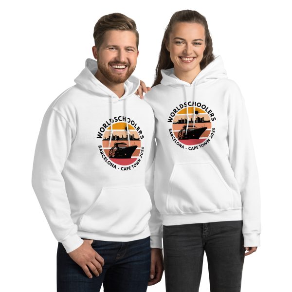 Unisex Hoodie | Black Font | Barcelona - Cape Town 2025