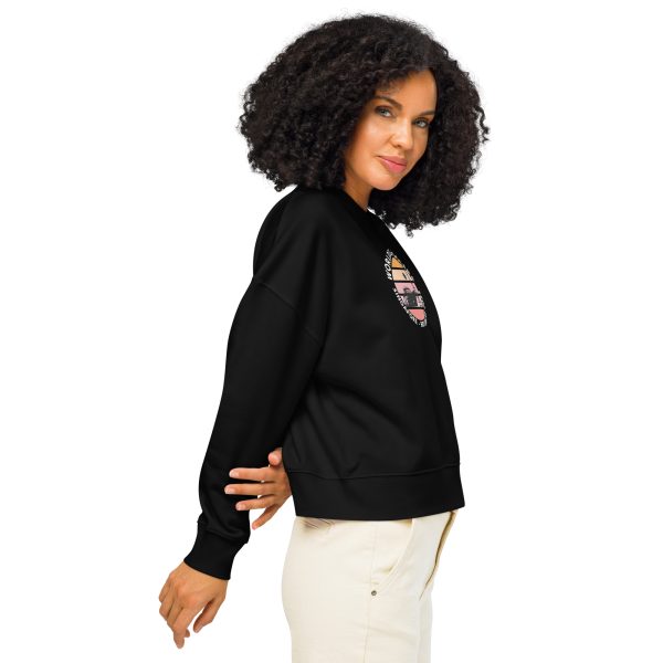 Women’s Organic Sweatshirt | White Font | Singapore - Brisbane 2025