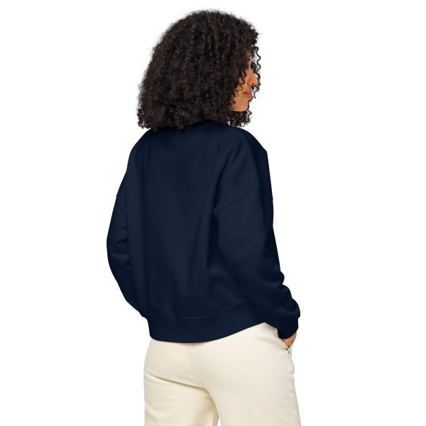 Women’s Organic Sweatshirt | White Font | Barcelona - Cape Town 2025