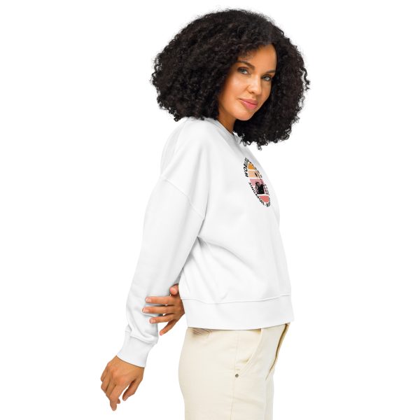Women’s Organic Sweatshirt | Black Font | Singapore - Brisbane 2025
