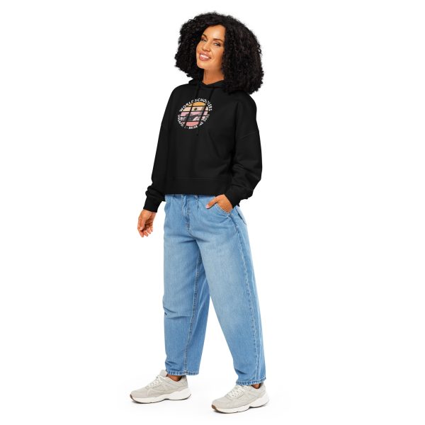 Women’s Organic Hoodie | White Font | Singapore - Brisbane 2025