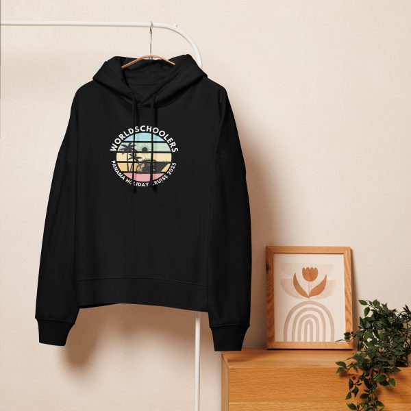 Women’s Organic Hoodie | White Font | Panama Holiday Cruise 2025