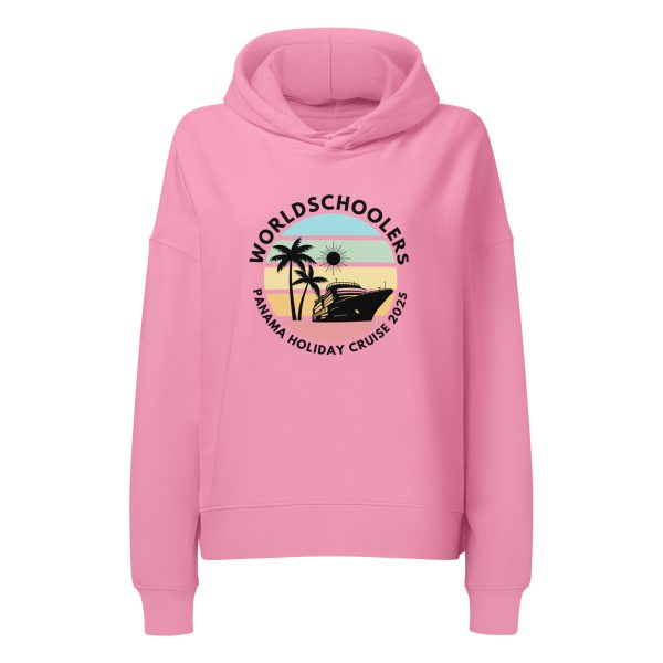 Women’s Organic Hoodie | Black Font | Panama Holiday Cruise 2025