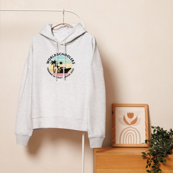Women’s Organic Hoodie | Black Font | Panama Holiday Cruise 2025