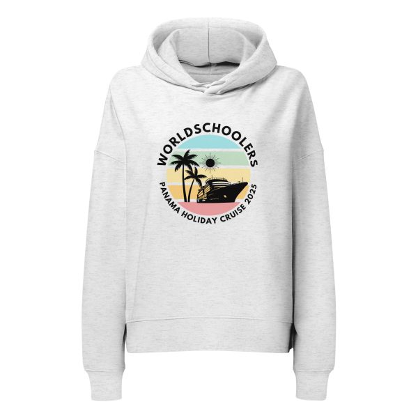 Women’s Organic Hoodie | Black Font | Panama Holiday Cruise 2025