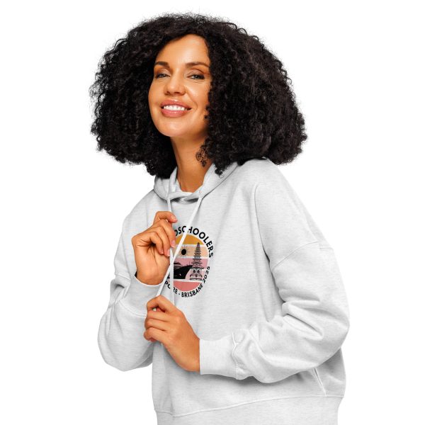 Women’s Organic Hoodie | Black Font | Singapore - Brisbane 2025