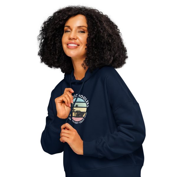 Women’s Organic Hoodie | White Font | Panama Holiday Cruise 2025