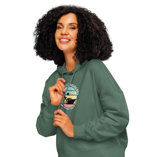 Women’s Organic Hoodie | White Font | Panama Holiday Cruise 2025