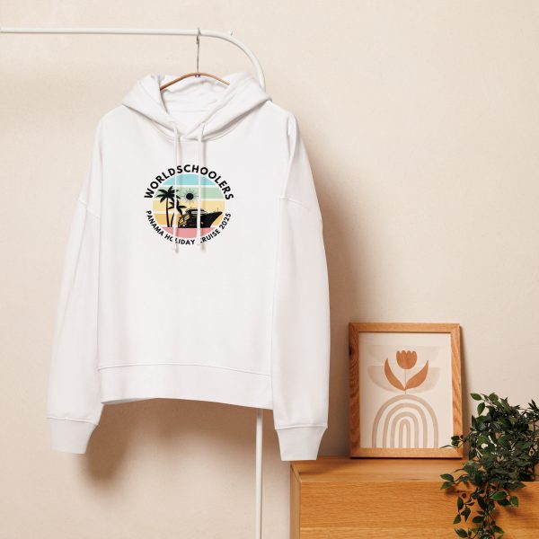 Women’s Organic Hoodie | Black Font | Panama Holiday Cruise 2025
