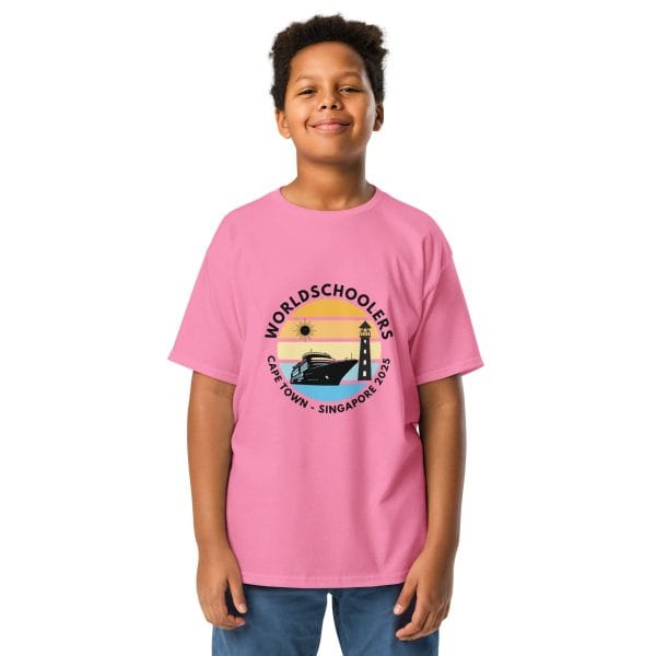 Youth Classic Tee | Black Font | Cape Town - Singapore 2025