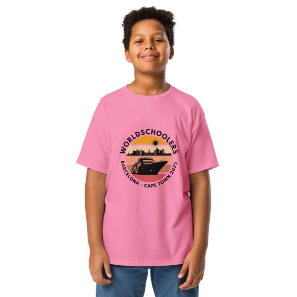 Youth Classic Tee | Black Font | Barcelona - Cape Town 2025
