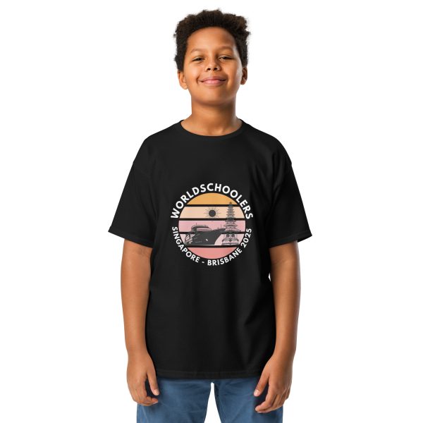 Youth Classic Tee | White Font | Singapore - Brisbane 2025