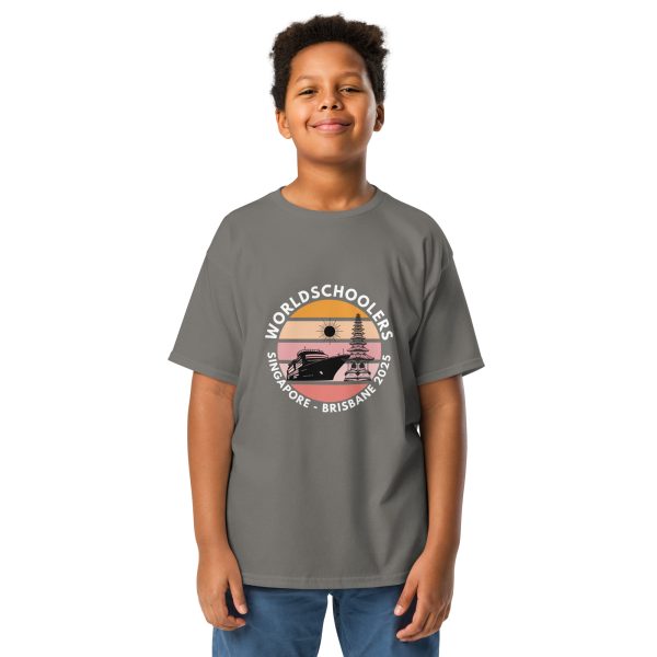 Youth Classic Tee | White Font | Singapore - Brisbane 2025