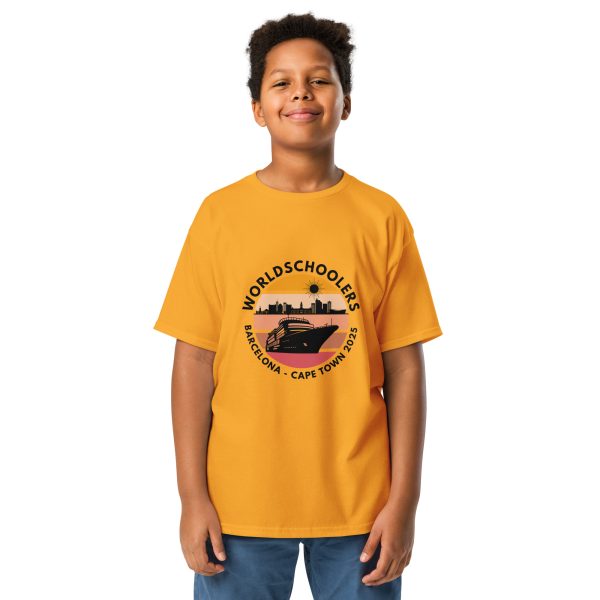 Youth Classic Tee | Black Font | Barcelona - Cape Town 2025