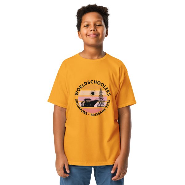Youth Classic Tee | Black Font | Singapore - Brisbane 2025