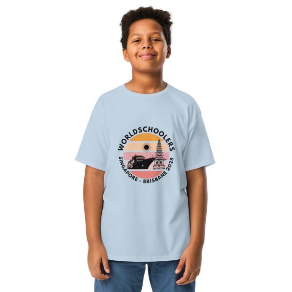 Youth Classic Tee | Black Font | Singapore - Brisbane 2025