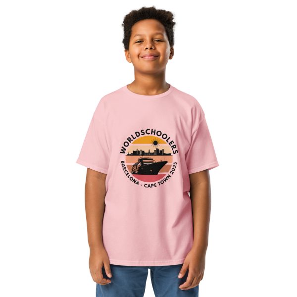 Youth Classic Tee | Black Font | Barcelona - Cape Town 2025