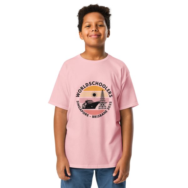 Youth Classic Tee | Black Font | Singapore - Brisbane 2025