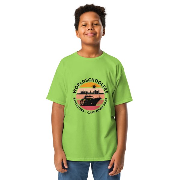 Youth Classic Tee | Black Font | Barcelona - Cape Town 2025