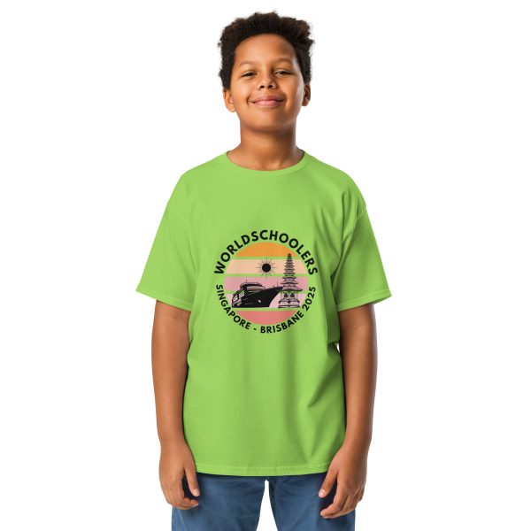 Youth Classic Tee | Black Font | Singapore - Brisbane 2025