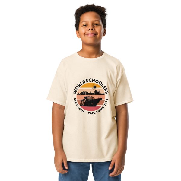 Youth Classic Tee | Black Font | Barcelona - Cape Town 2025