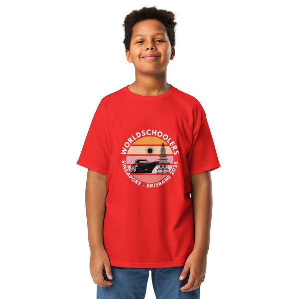 Youth Classic Tee | White Font | Singapore - Brisbane 2025