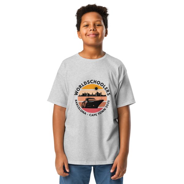 Youth Classic Tee | Black Font | Barcelona - Cape Town 2025